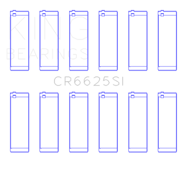 Picture of King Engine Bearings Chevrolet 262 (Size +0.50mm) Connecting Rod Bearing Set