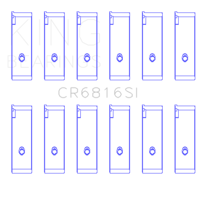 Picture of King Engine Bearings KING Connecting Rod Bearings - CR6816SI0.5