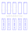 Picture of King Engine Bearings VW Dkta Ea 888 Gen. Iii (Size +0.50mm) Main Bearing Set