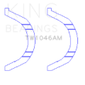 Picture of King Engine Bearings BMW N14B16C (Size +0.25mm) Thrust Washer Set