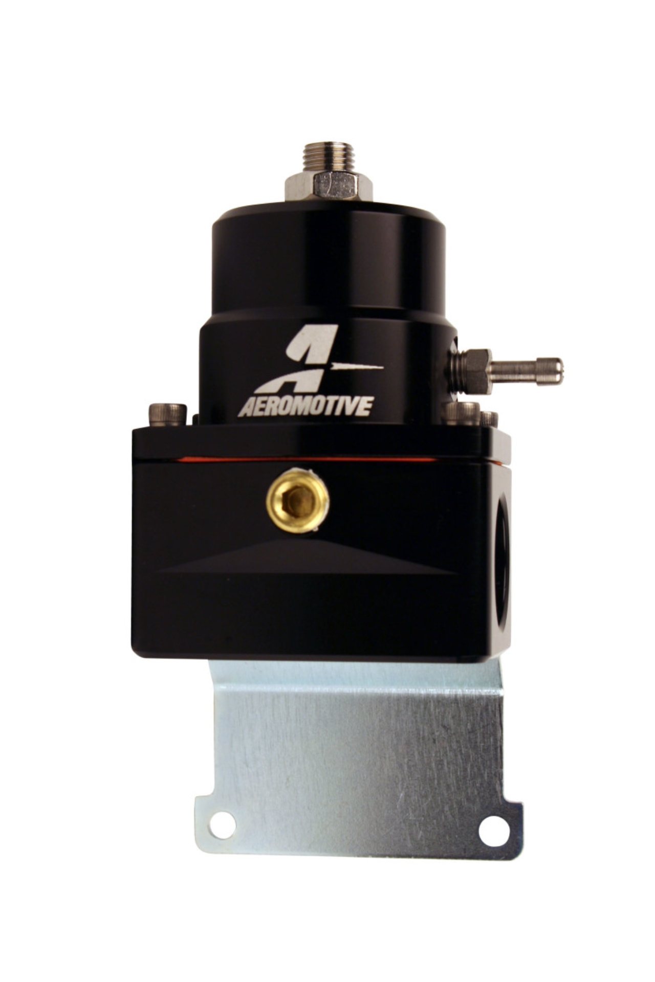 Picture of Aeromotive Adjustable EFI Regulator (2) -10 Inlet/-6 Return - Black