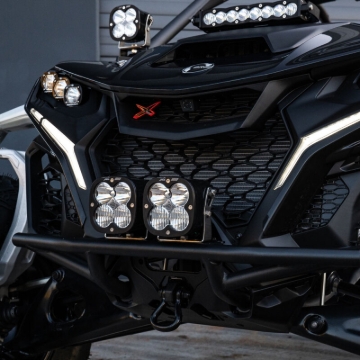 Picture of Baja Designs 2024+ Can-Am Maverick R XL 80 Pre-Runner Bumper Kit - Clear