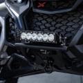 Picture of Baja Designs 2024+ Can-Am Maverick R 10in OnX6+ Push Bar Bumper Kit - Clear