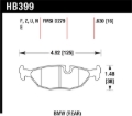Picture of Hawk 84-4/91 BMW 325 (E30)Blue 9012 Rear Race Pads (NOT FOR STREET USE)