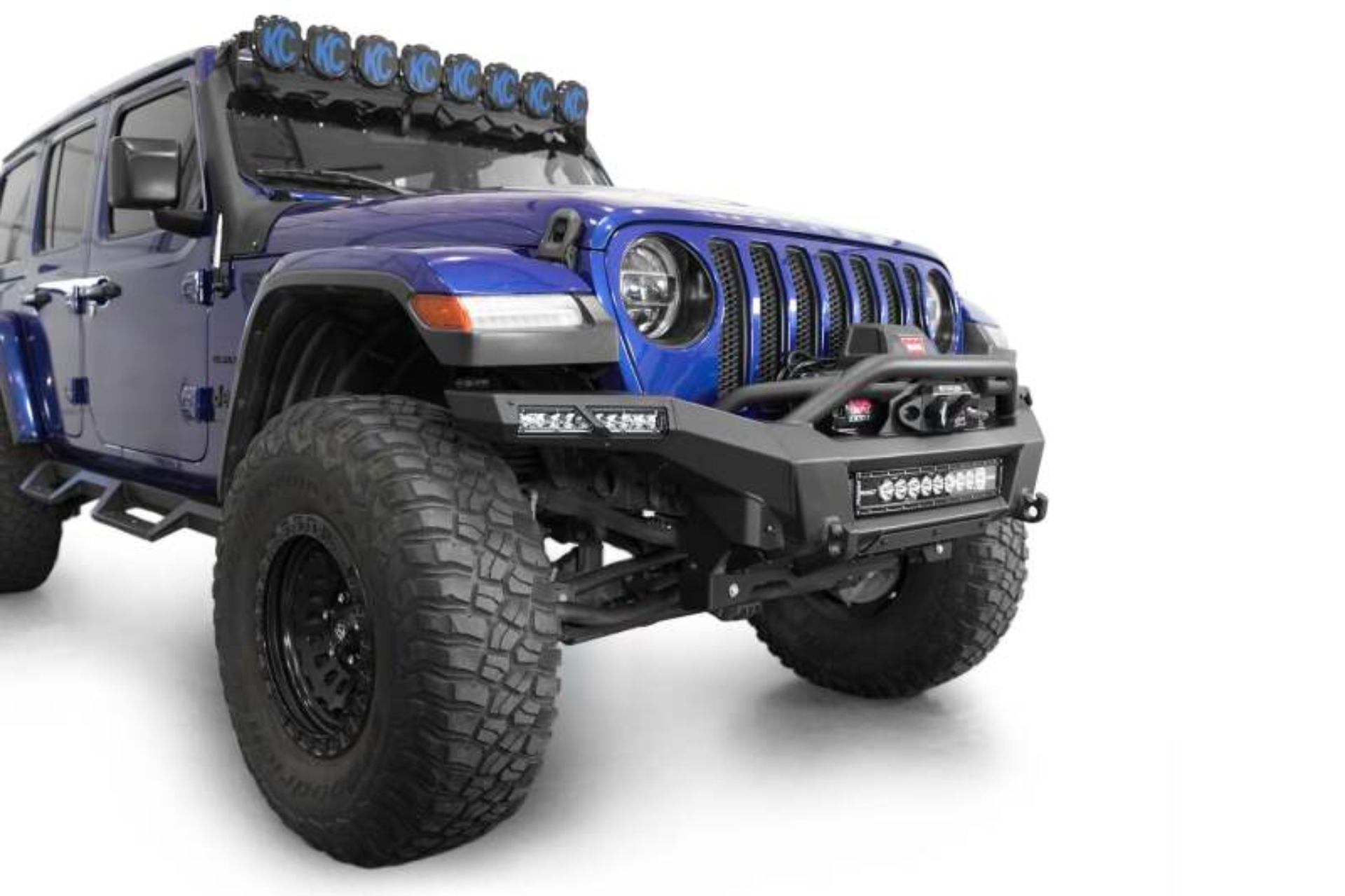 Picture of Addictive Desert Designs18-24 Jeep Wrangler JL / 18-24 Jeep Gladiator JT Phantom Winch Rear Bumper