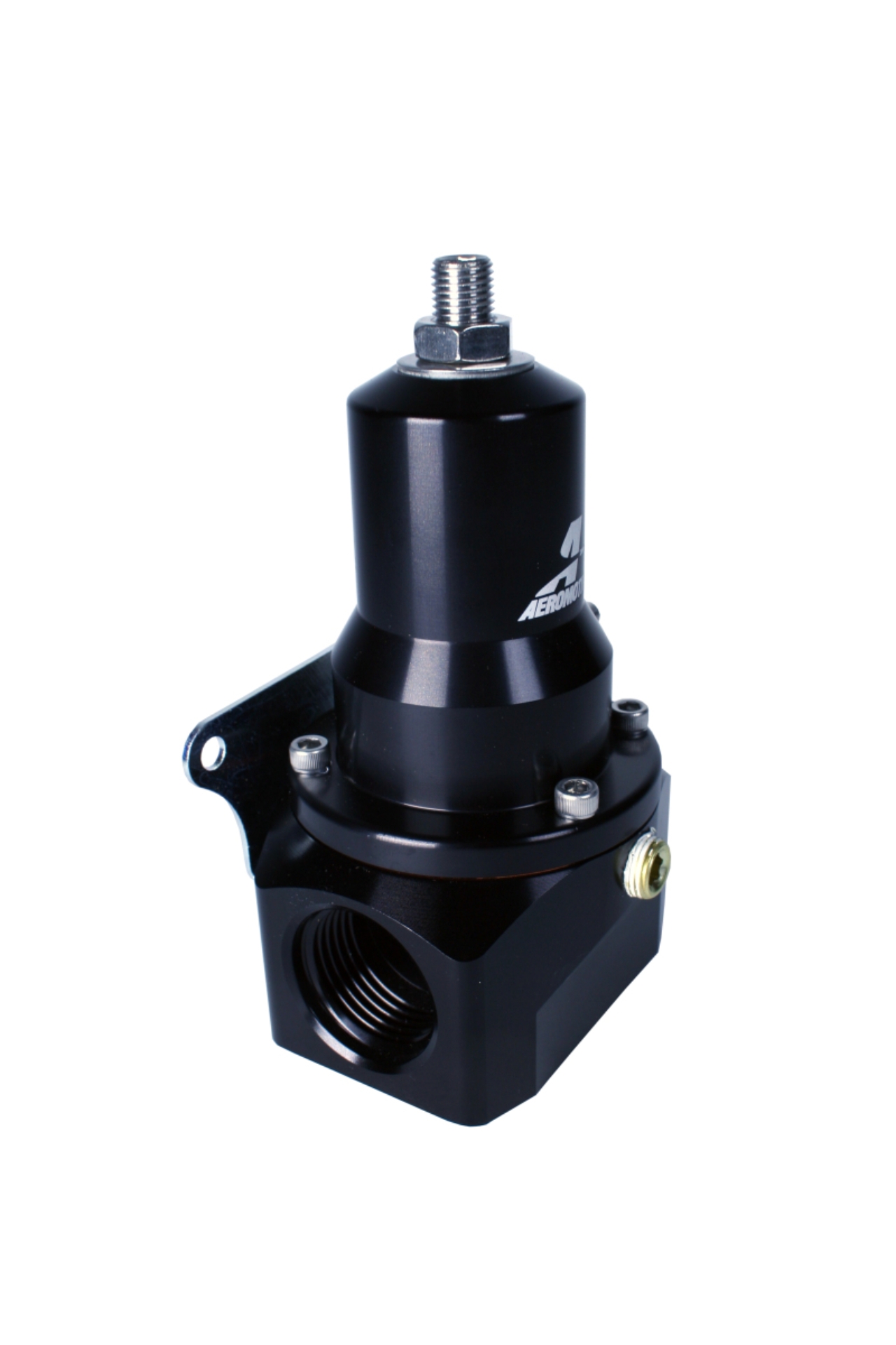 Picture of Aeromotive Adjustable Regulator - 30-120 PSI - .500 Valve - 2x AN-12 Inlets / AN-12 Return