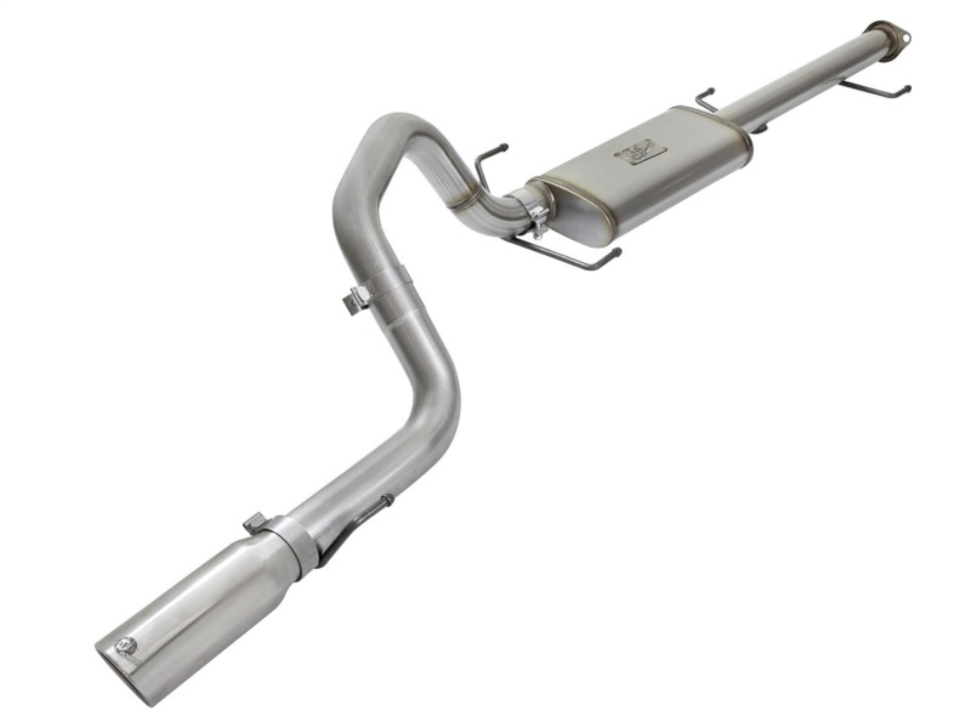 Picture of aFe MACH Force Xp 3in SS Cat-Back Single Rear Exit Exhaust w/Polished Tips 07-14 Toyota FJ Cruiser