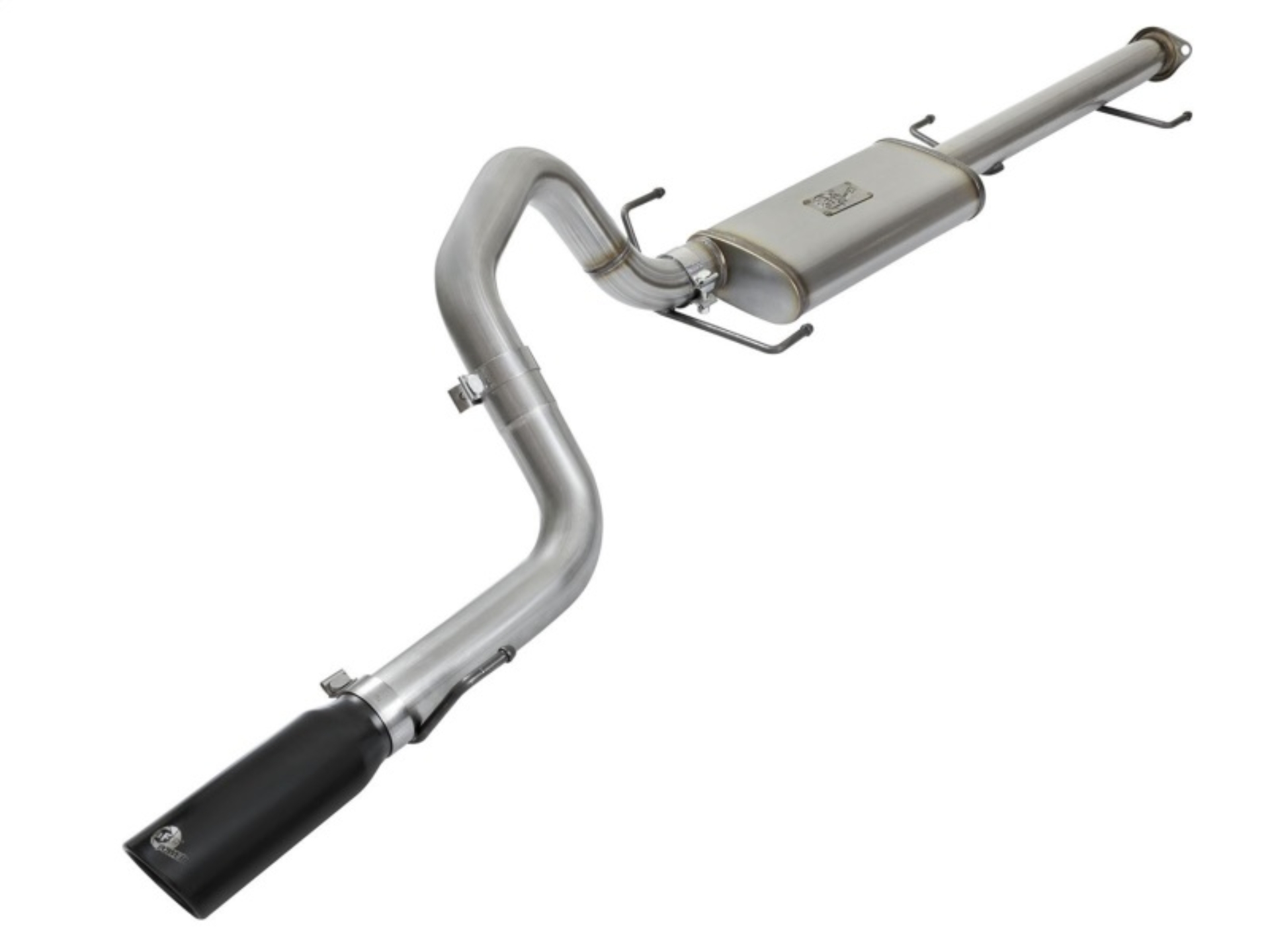Picture of aFe MACH Force Xp 3in SS Cat-Back Single Rear Exit Exhaust w/Black Tips 07-14 Toyota FJ Cruiser