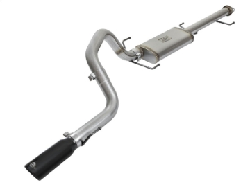 Picture of aFe MACH Force Xp 3in SS Cat-Back Single Rear Exit Exhaust w/Black Tips 07-14 Toyota FJ Cruiser