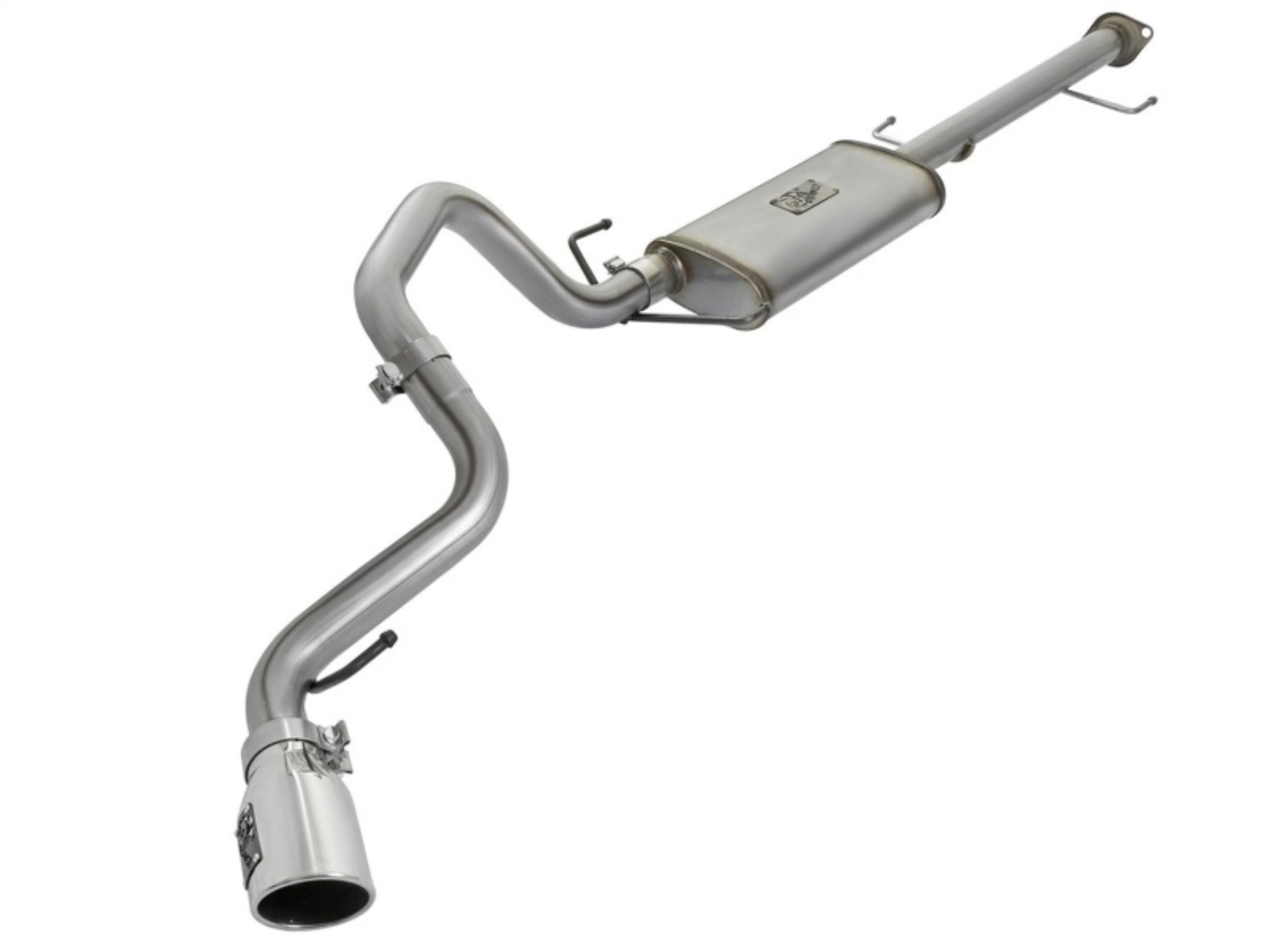 Picture of aFe MACH Force Xp 2.5in SS Cat-Back Single Side Exit Exhaust w/Polished Tips 07-14 Toyota FJ Cruiser