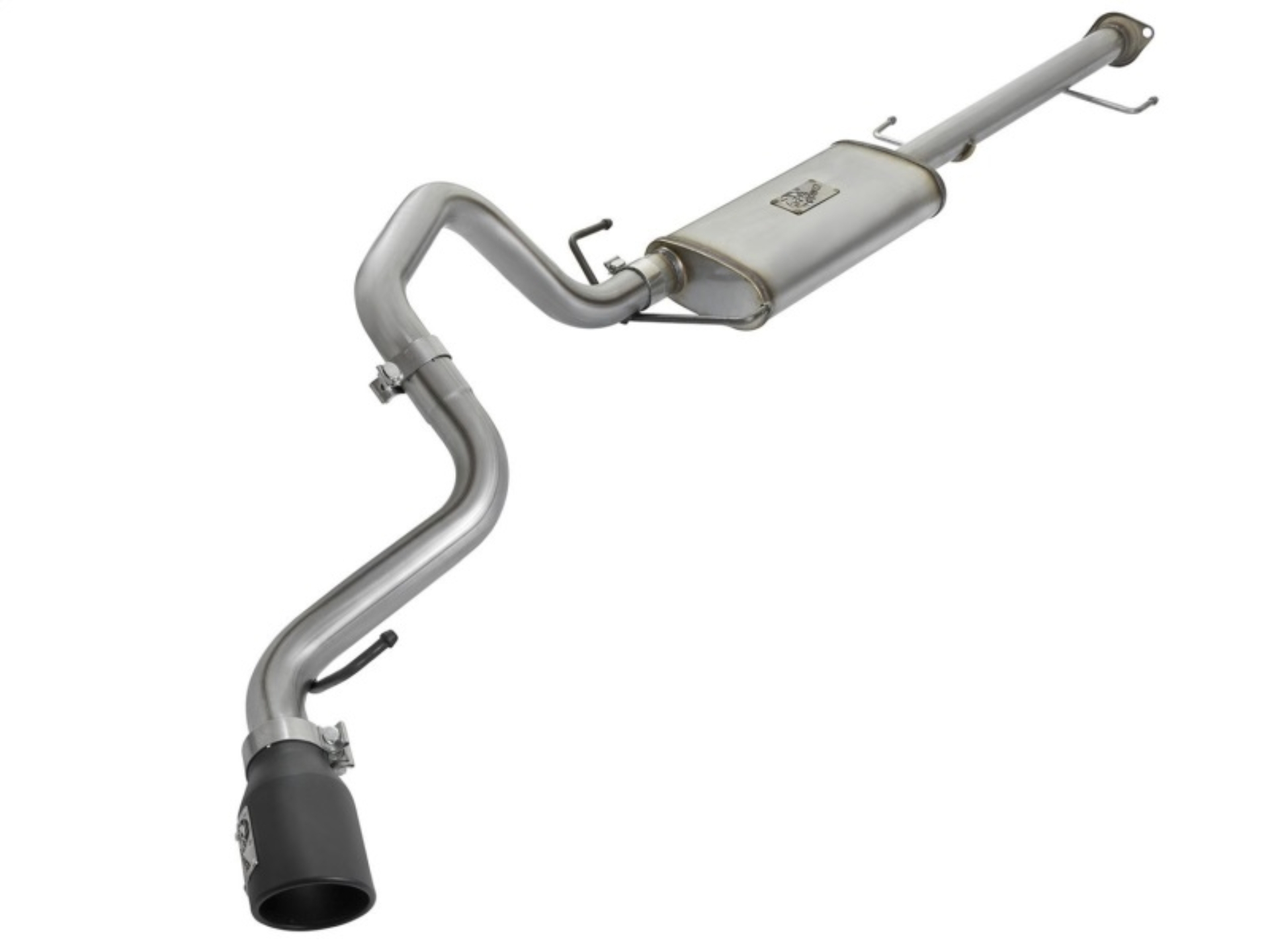 Picture of aFe MACH Force Xp 2.5in SS Cat-Back Single Side Exit Exhaust w/Black Tips 07-14 Toyota FJ Cruiser