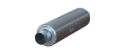 Picture of MBRP Universal 3in ID Inlet/Outlet 26in Single Chambered Muffler Aluminum (NO DROPSHIP)