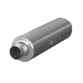 Picture of MBRP Universal 3in ID Inlet/Outlet 26in Single Chambered Muffler Aluminum (NO DROPSHIP)