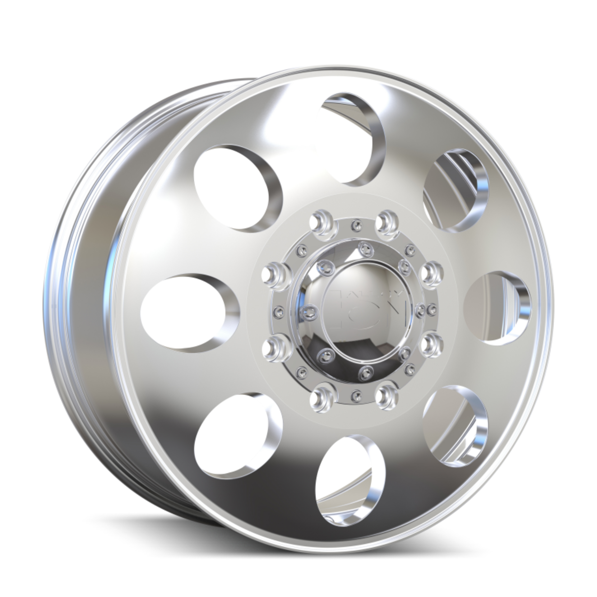 Picture of ION Type 167 20x8.25 / 8x200 BP / High Offset / 9.15in BS / 142mm Hub Polished Wheel