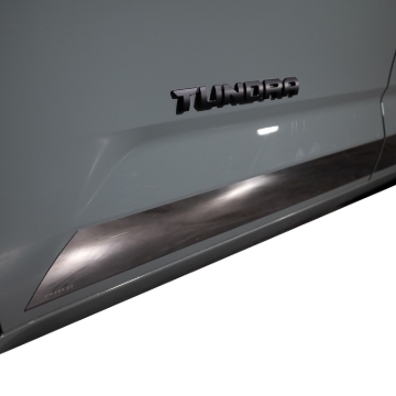 Picture of Putco 22-24 Toyota Tundra CrewMax (4.5in Tall 5 Pcs) PRO Stainless Steel Rocker Panels