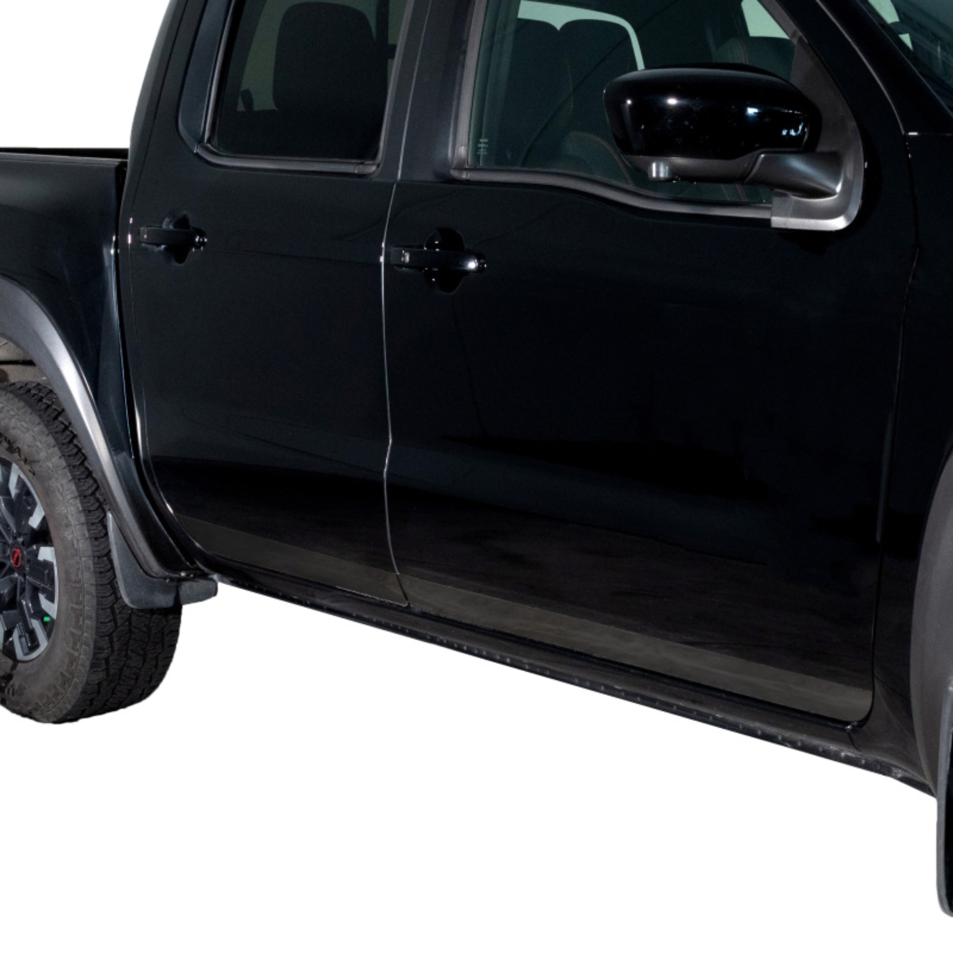 Picture of Putco 22-24 Nissan Frontier Crew Cab (3in Tall 4 Pcs) Black Platinum Rocker Panels