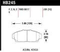 Picture of Hawk 94-01 Acura Integra (excl Type R)  HP+ Street Front Brake Pads