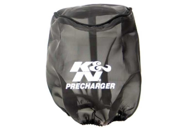 Picture of K&N PreCharger Tapered Air Filter Wrap Black 6in Height / 6in Diameter