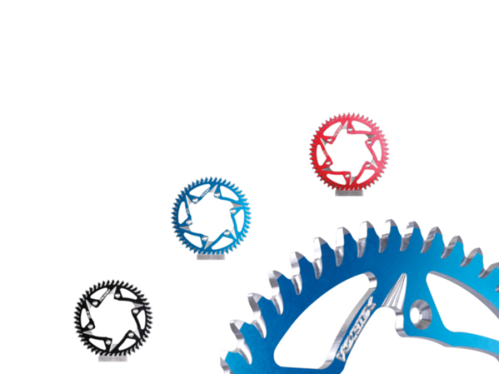 Picture of Vortex Racing Aluminum Rear Sprocket 525 41 Tooth- Red