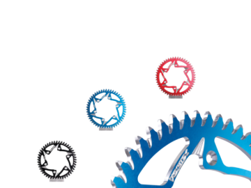 Picture of Vortex Racing Aluminum Rear Sprocket 525 41 Tooth- Red