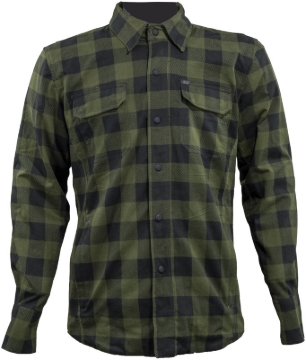 Picture of Speed and Strength True Grit Armored Motoshirt Olive/Black - Large