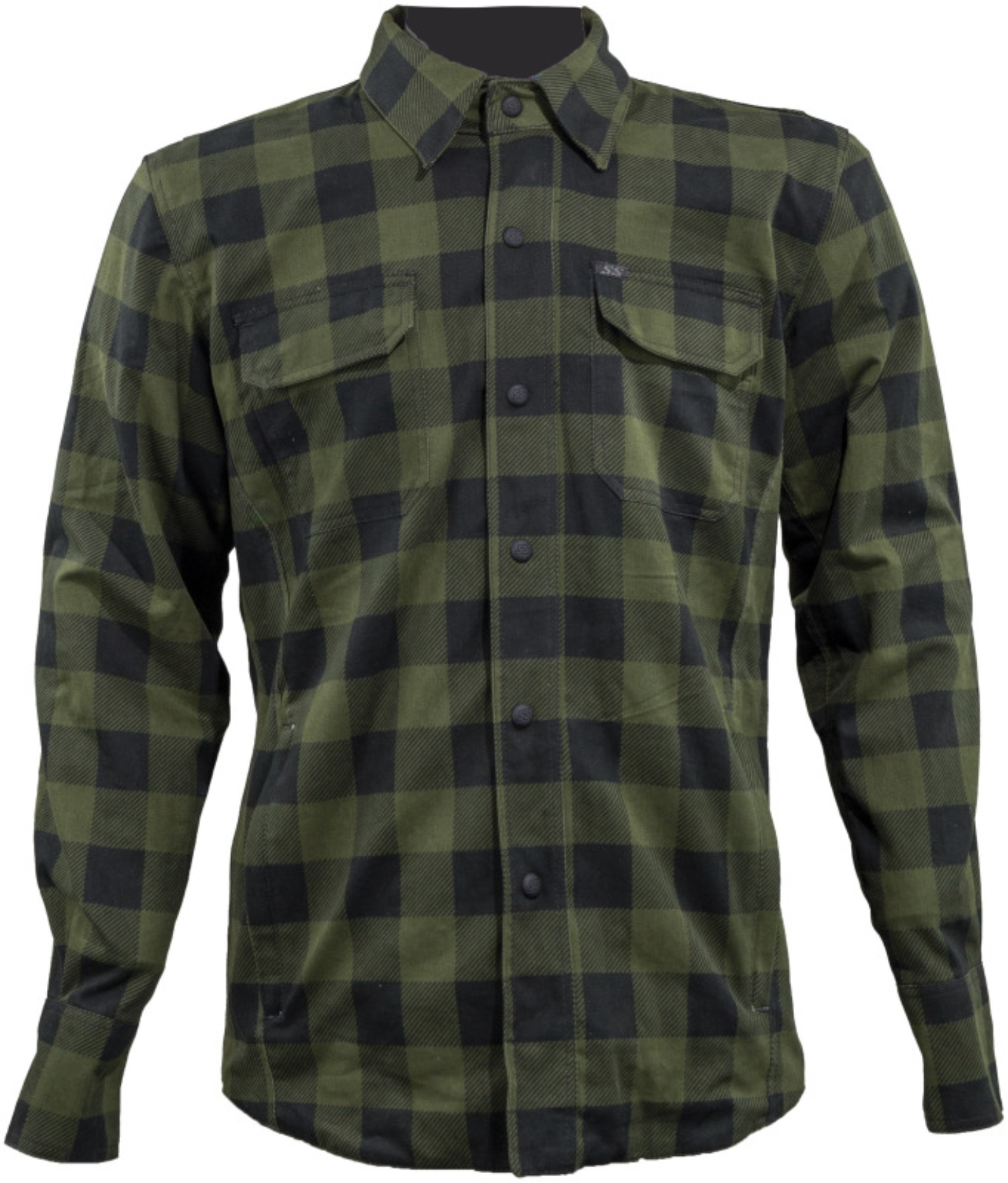 Picture of Speed and Strength True Grit Armored Motoshirt Olive/Black - Medium