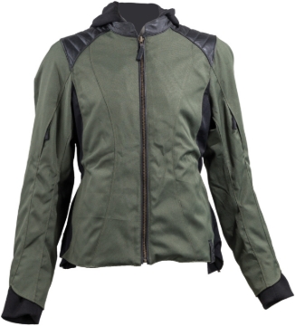 Picture of Speed and Strength Daydream Textile Jacket Olive/Black Womens - Large