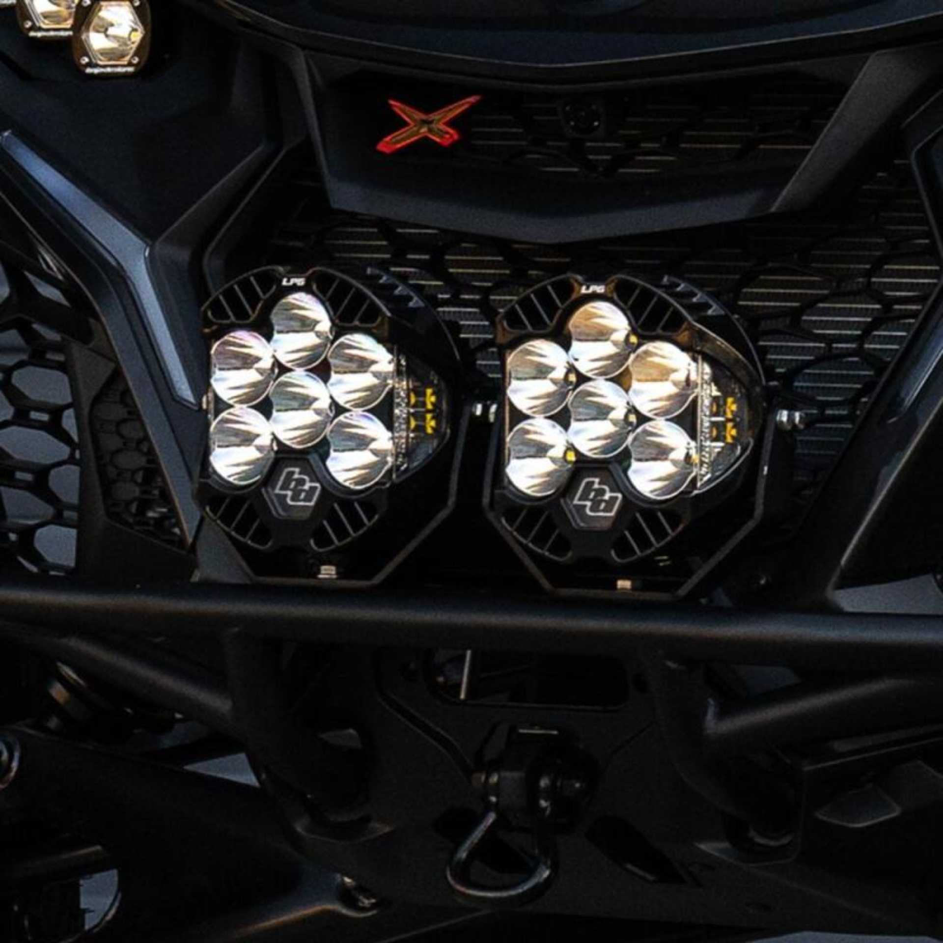 Picture of Baja Designs 2024+ Can-Am Maverick R LP6 Pre-Runner Bumper Kit - Clear