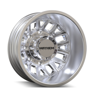 Picture of Mayhem 8107D Cogent Dually 17x6.5 8x210 BP -142mm Offset 154.2mm Bore Polished Wheel