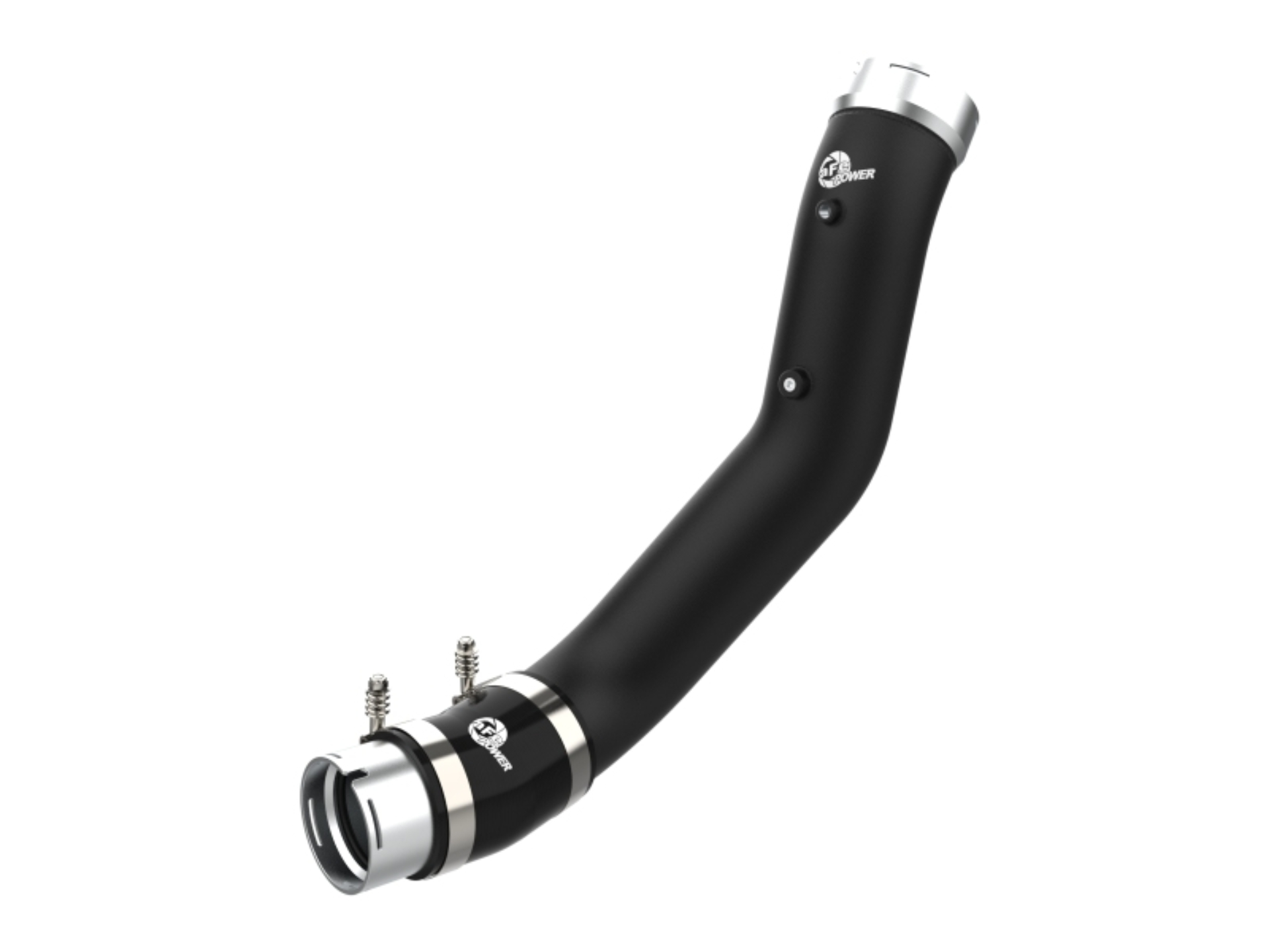 Picture of aFe 20-23 GM Diesel Trucks V8 6.6L L5P BladeRunner 3.5in Aluminum Cold Charge Pipe - Black