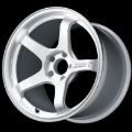 Picture of Advan GT Beyond 18x8.5 +37 5x114.3 Racing White Wheel