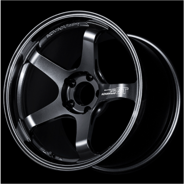 Picture of Advan GT Beyond 18x8.5 +37 5x114.3 Racing Titanium Black Wheel