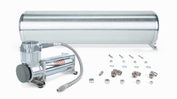 Picture of Air Lift 24in FLO Tank w/ Viair 444c Compressor (Incl. Fittings & Tank Mounting Hardware)