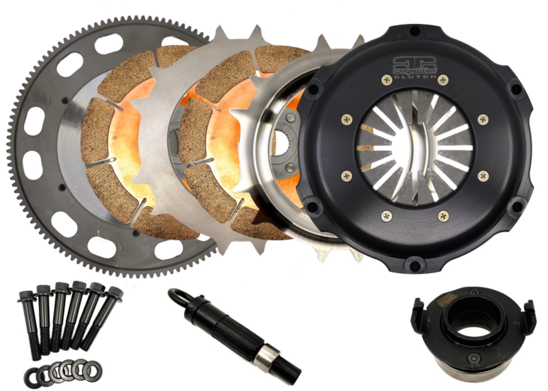Picture of Competition Clutch Honda H Series 184mm Twin Disc Ceramic Clutch Kit