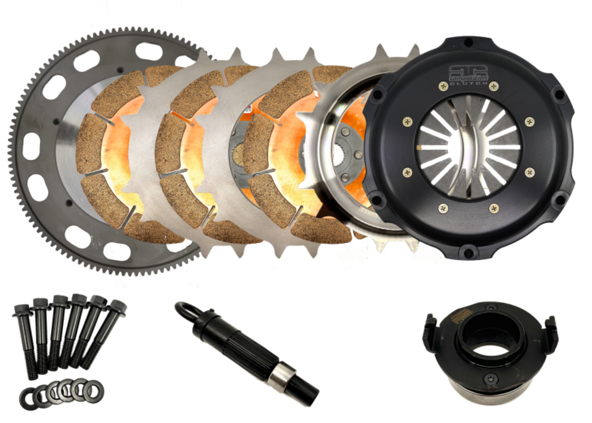 Picture of Competition Clutch Honda H Series 184mm Triple Disc Ceramic Clutch Kit