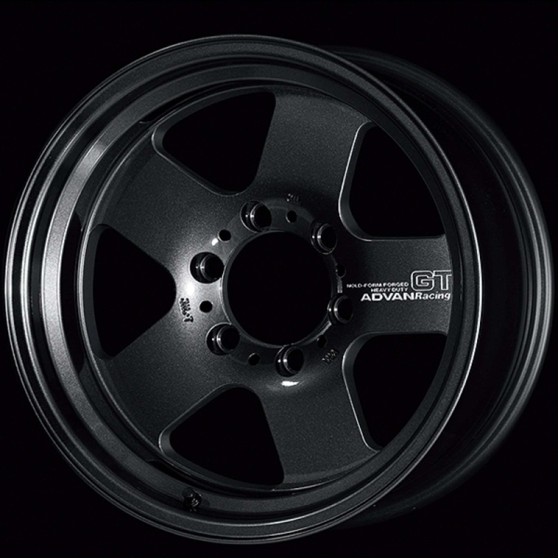Picture of Advan GT Heavy 17X8.5 -10 6x139.7 Racing Titanium Black Wheel