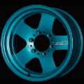 Picture of Advan GT Heavy 17X8.5 -10 6x139.7 Racing Turquoise Wheel