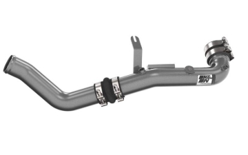 Picture of K&N 22-24 Honda Civic 1.5L L4 Aluminum Charge Pipe Kit - Gunmetal Gray