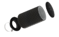 Picture of K&N Engineering KN Universal Air Filter - RU-3111HBK