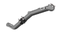 Picture of K&N 22-24 Honda Civic 1.5L L4 Aluminum Charge Pipe Kit - Gunmetal Gray
