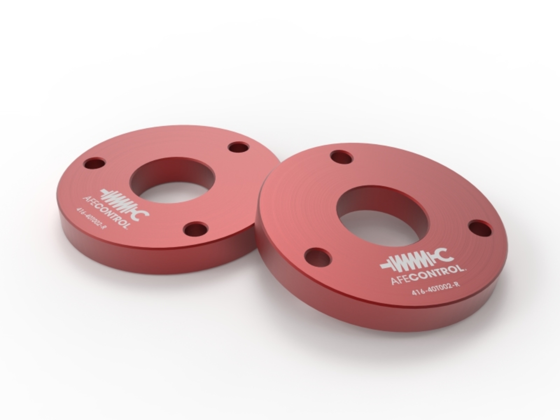 Picture of aFe CONTROL 23-24 Chevrolet Colorado ZR2 / GMC Canyon AT4X L4 2.7L (t) 1.25in Leveling Kit - Red