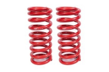 Picture of BMR 67-69 Chevrolet Camaro / Pontiac Firebird 3in Drop Small Block Front Lowering Springs - Red