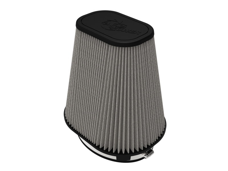 Picture of aFe Magnum FLOW Universal Pro DRY S Air Filter (7.5x5.5)in F (9.25x7.25)in B x (6x4)in T x 9in H