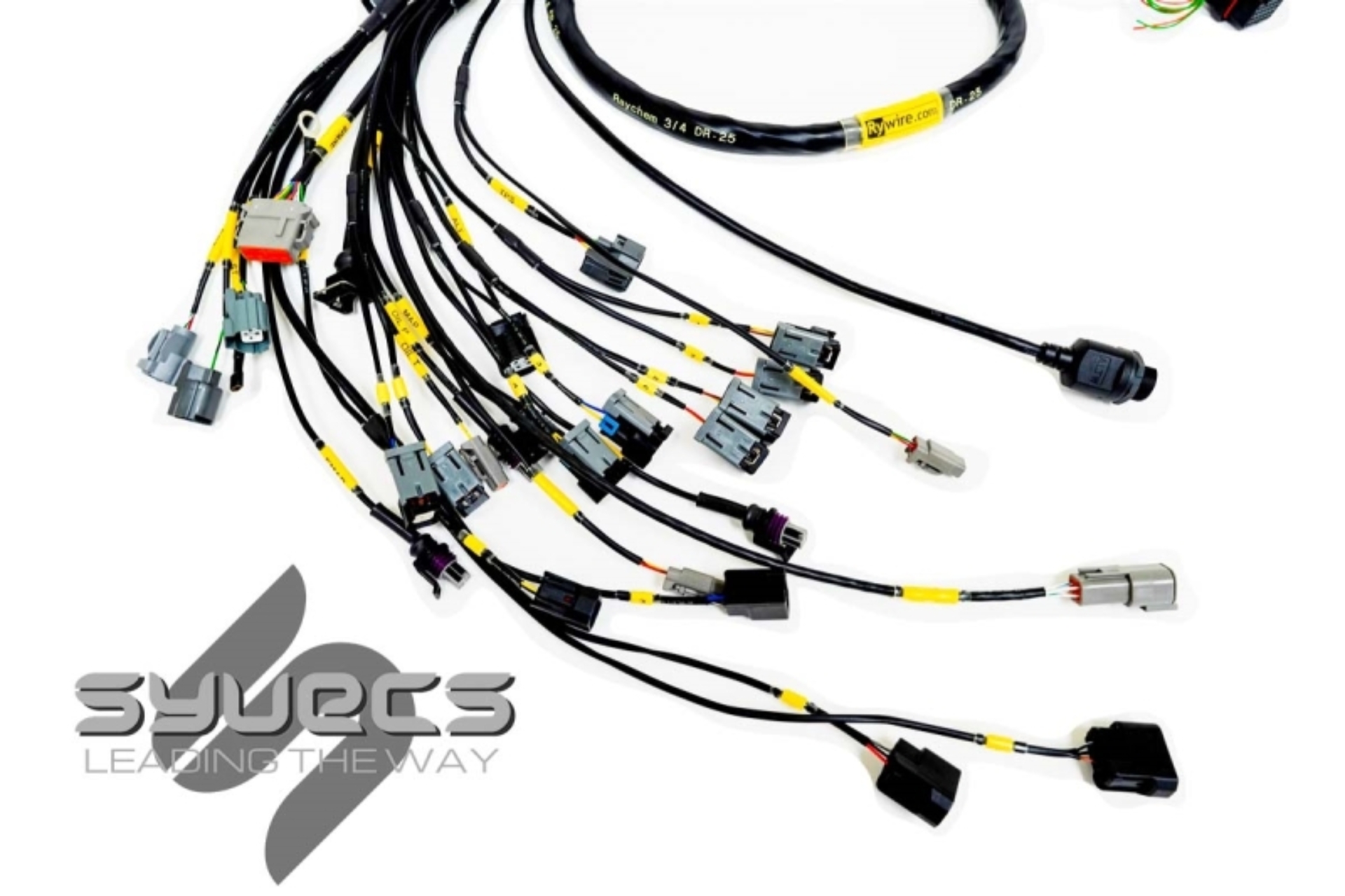 Picture of Rywire K-Series Naturally Aspirated w/Syvecs S7 ECU Engine Harness (w/4 Inj / No EMAP/Boost)