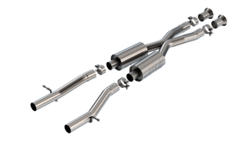 Picture of Borla 15-24 Lexus RC F 5.0L V8 Automatic Transmission RWD 2.5in S-Type Mid-Section