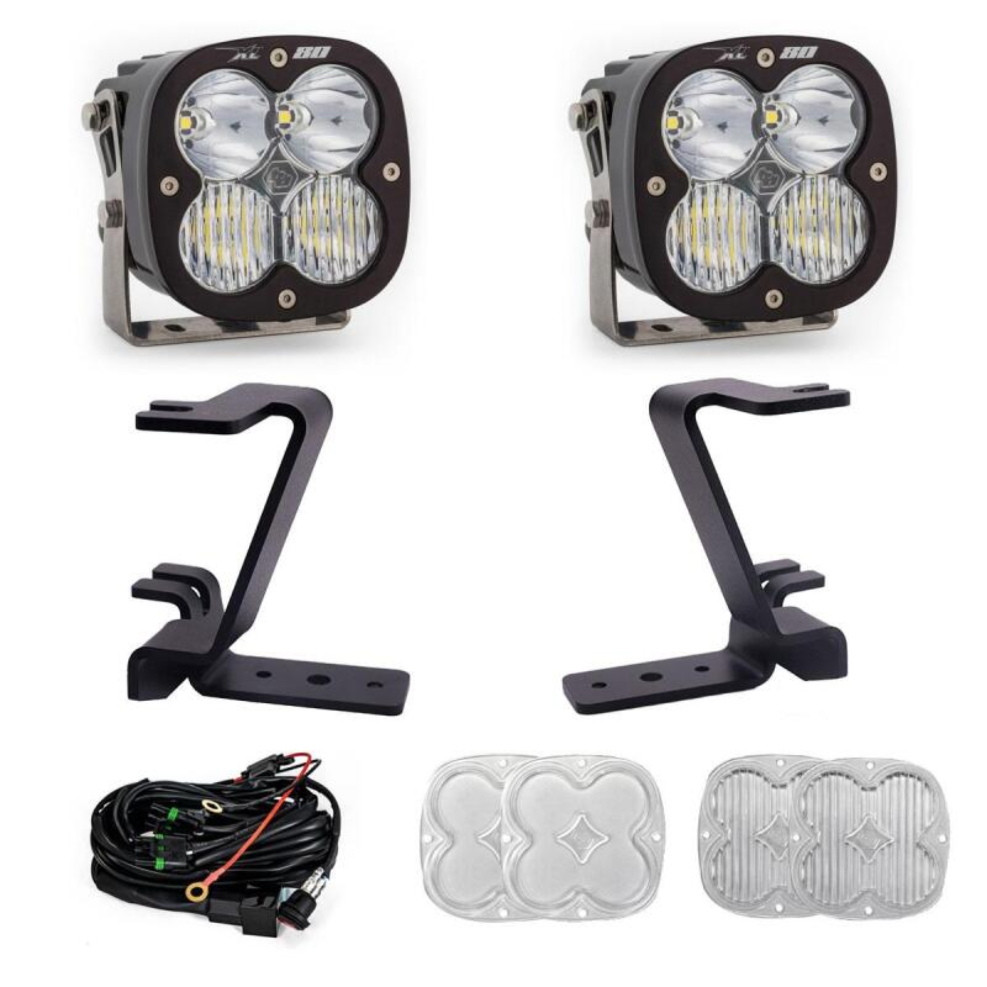 Picture of Baja Designs 2023+ Ford F-250/350 Super Duty XL80 A-Pillar Light Kit