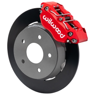 Picture of Wilwood 22-23 Polaris RZR Turbo Dynapro 4R Front Brake Kit w/ 11.25in Rotors - Red