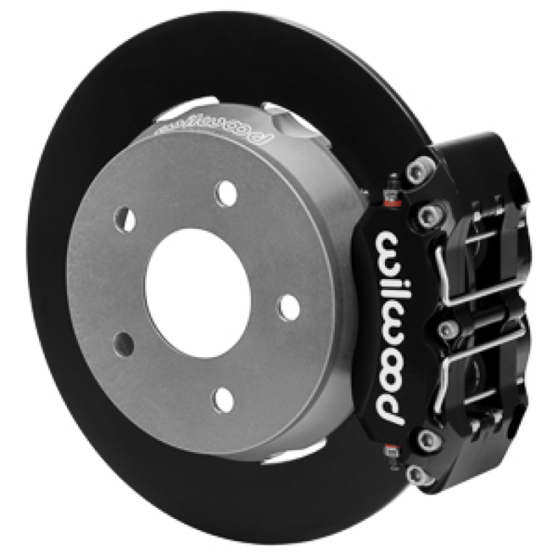 Picture of Wilwood 22-23 Polaris RZR Turbo Dynapro 4R Rear Brake Kit w/ 11.25in Rotors - Black