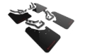 Picture of Rally Armor 24-26 Toyota Tacoma Gen 4 Black UR Mud Flap w/Red Logo