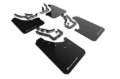 Picture of Rally Armor 24-26 Toyota Tacoma Gen 4 Black UR Mud Flap w/White Logo